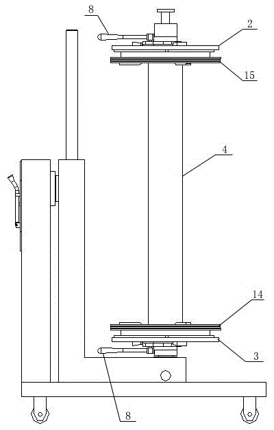 A banknote plate clamping device and manufacturing method thereof