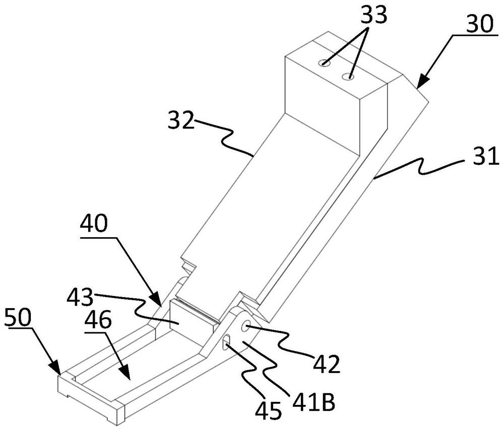 Powder feeding device and method for broadband laser cladding additive manufacturing