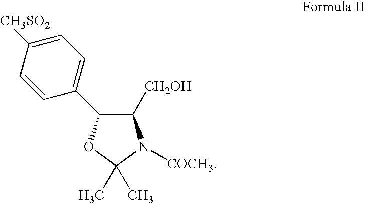 Process for preparing ester oxazolidine compounds and their conversion to Florfenicol