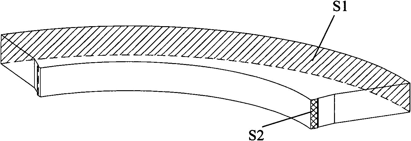 Hybrid magnetic bearing of rotor inside vertical coil and assembled structure thereof