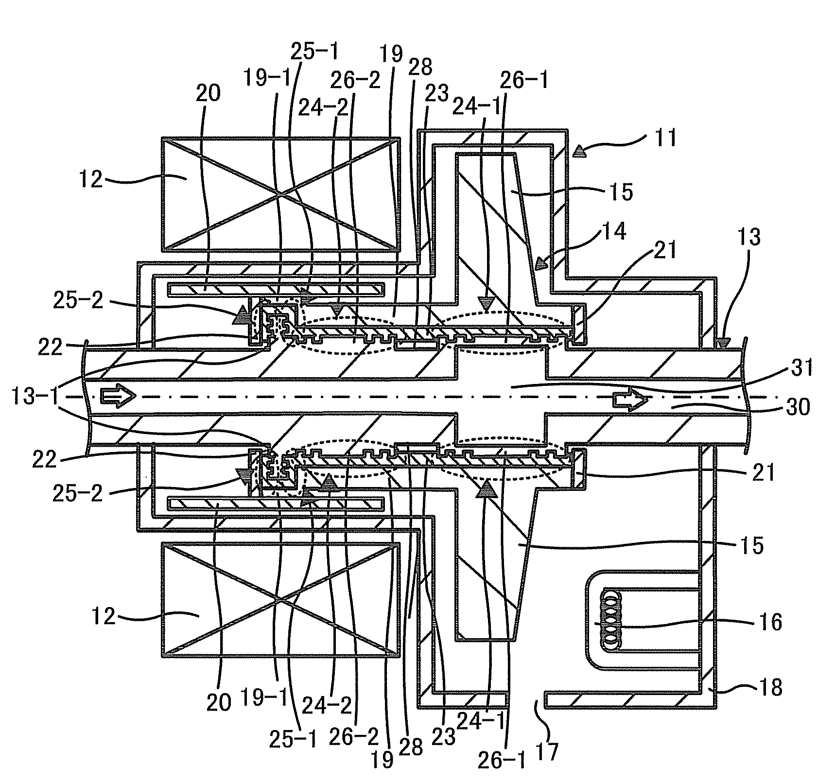 Rotary anode x-ray tube