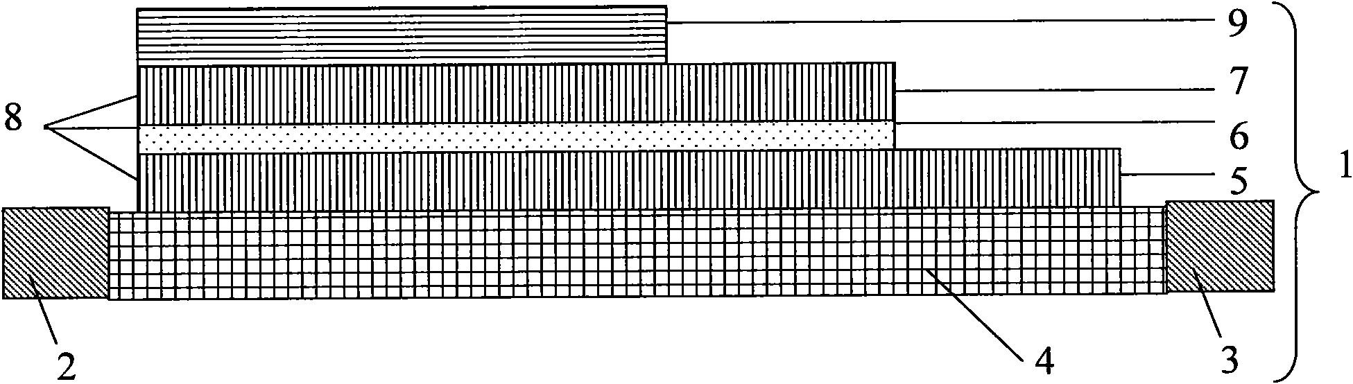 Magnetoelectric random storage unit and storage with same