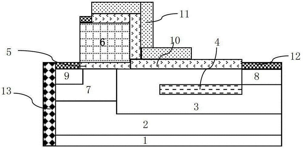 Radio frequency ldmos device and manufacturing method thereof