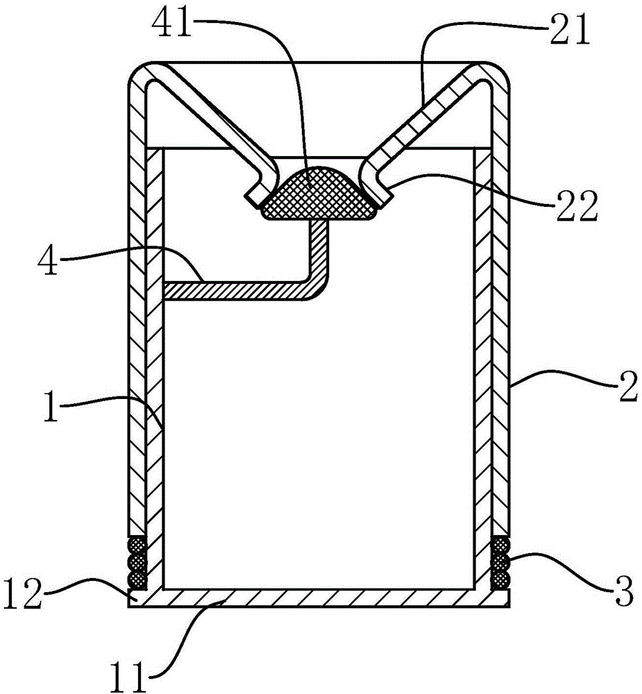 Vomit receiving device for nursing