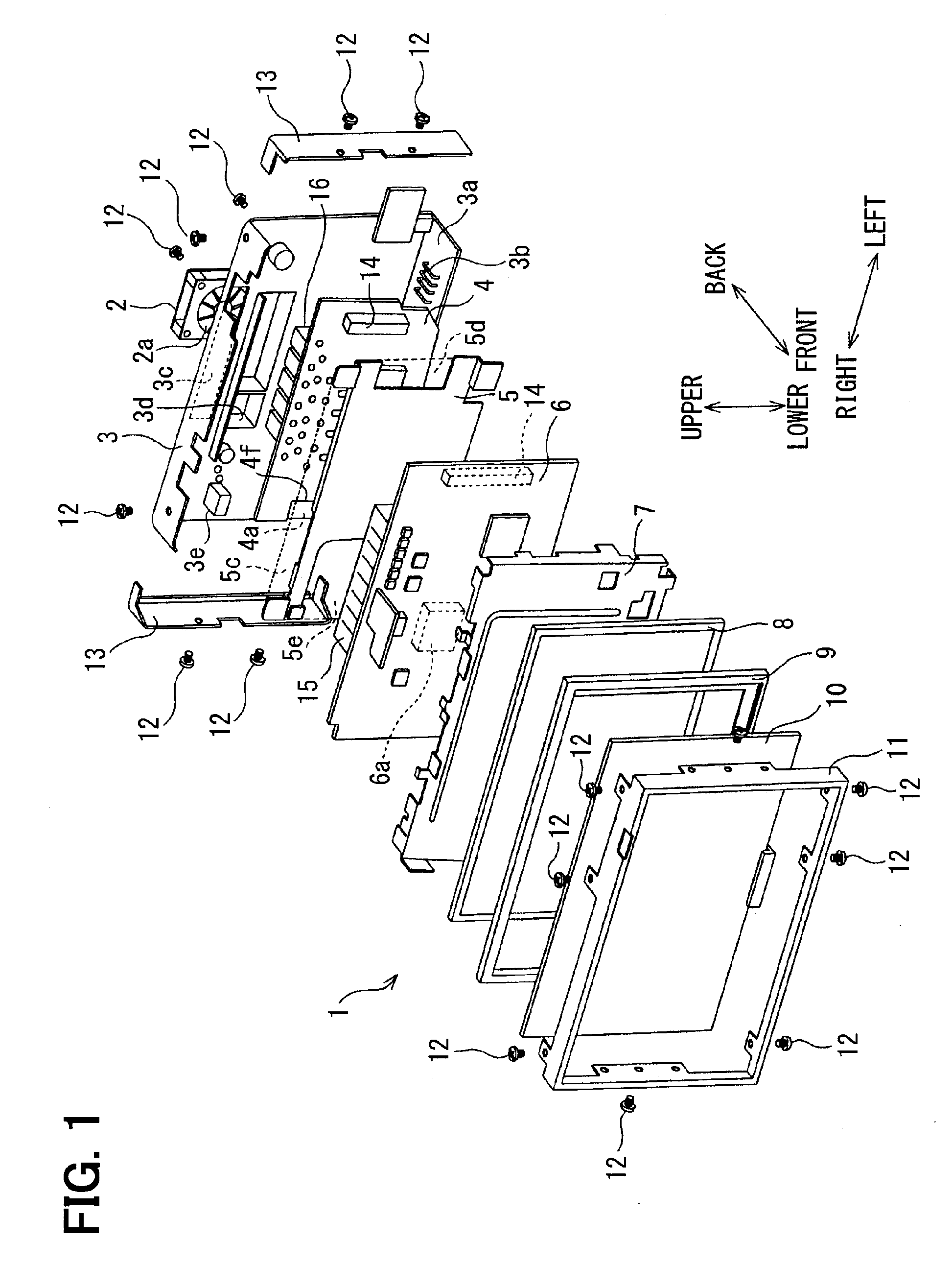 Electronic device for vehicle