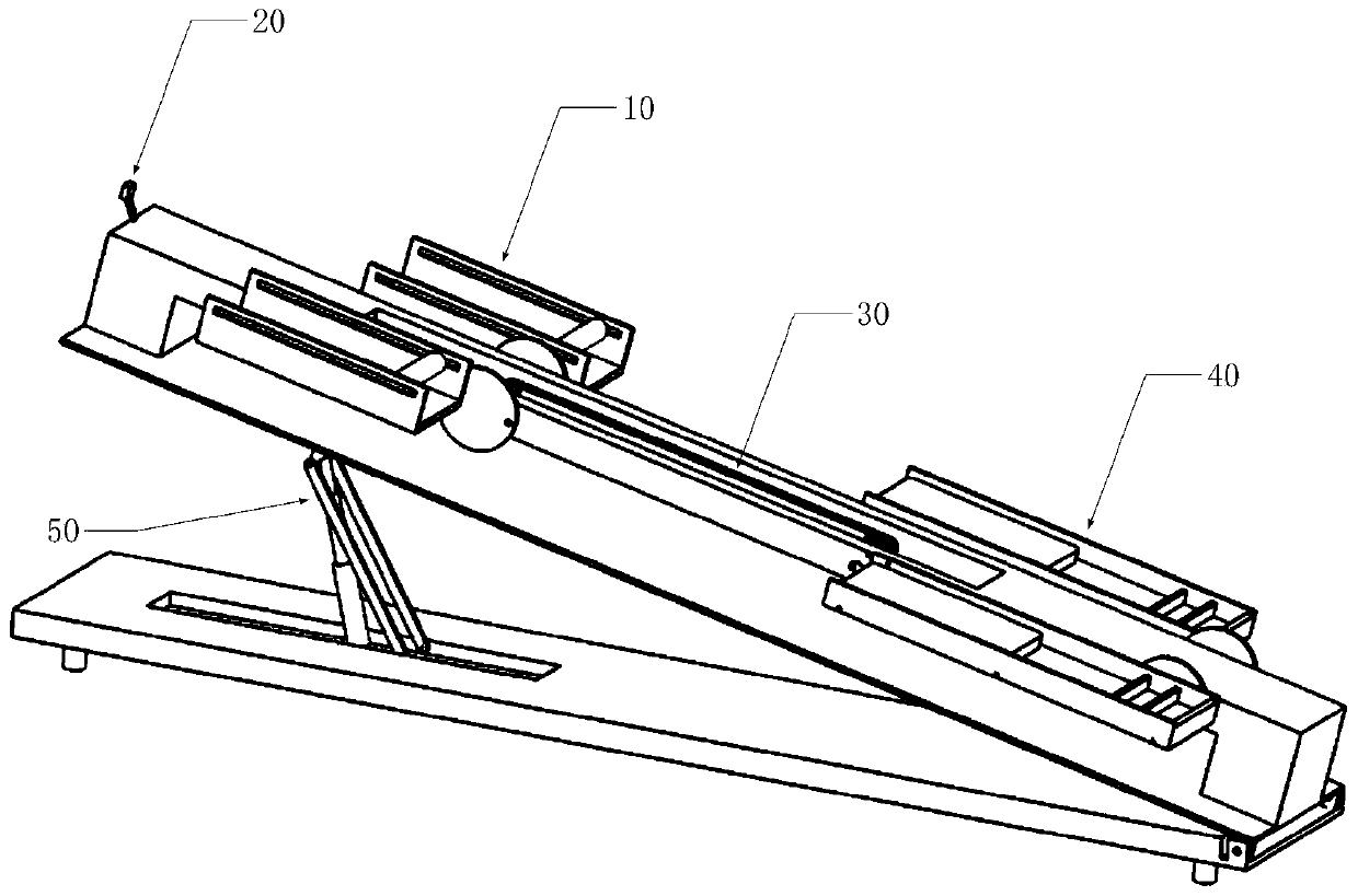 Training device and training method