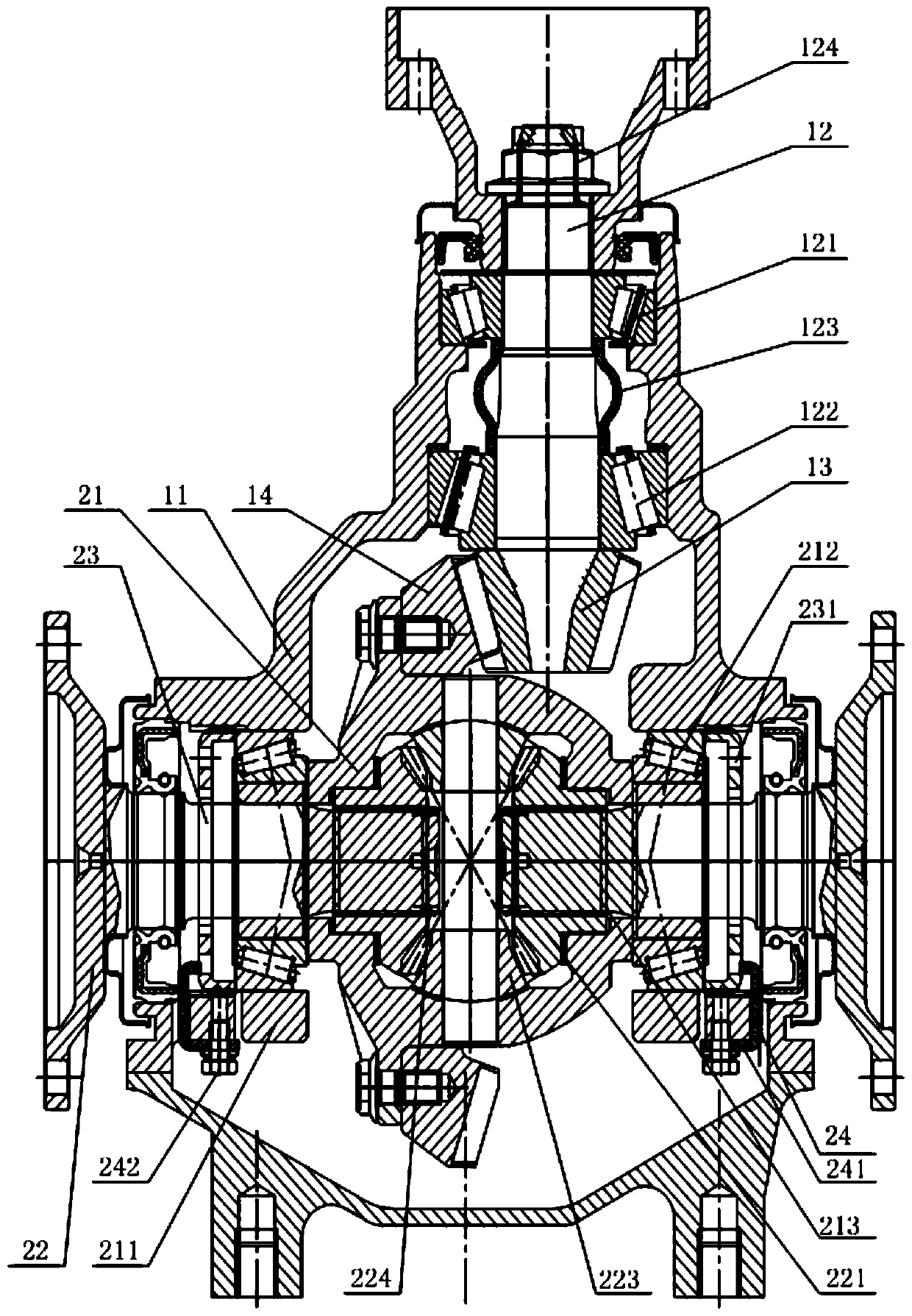 Reducer assembly and vehicle