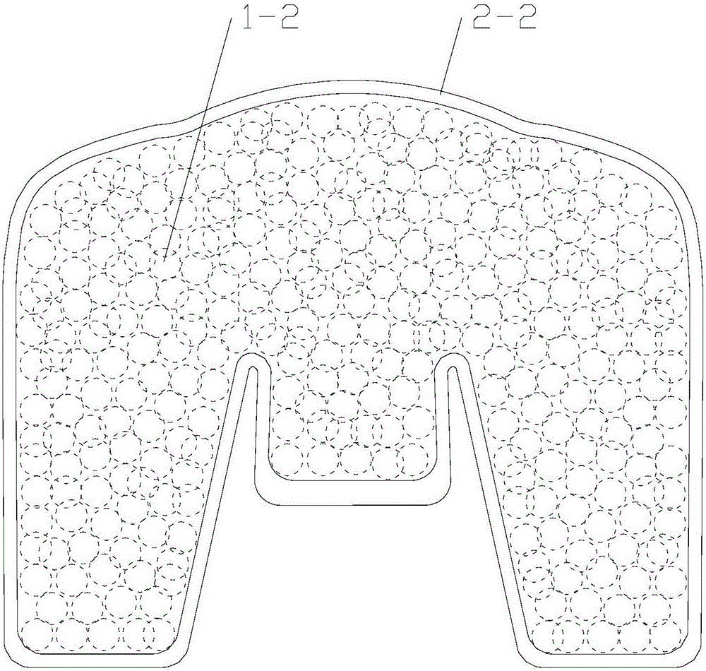 Water-absorption-bead cold-and-hot-compression physical therapy bag and production method thereof