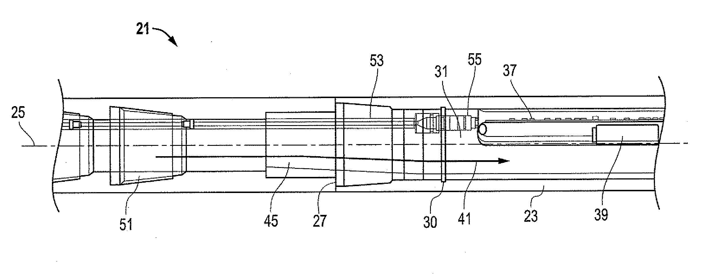 System, method and apparatus for downhole system having integrated measurement while operating components