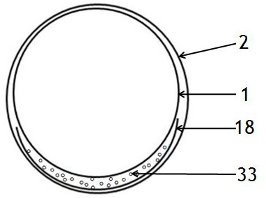 Conduction heating type cylinder dryer