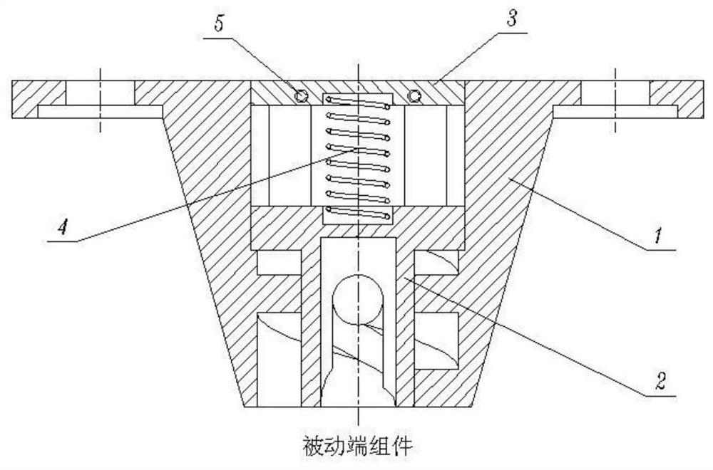 A quick docking locking mechanism