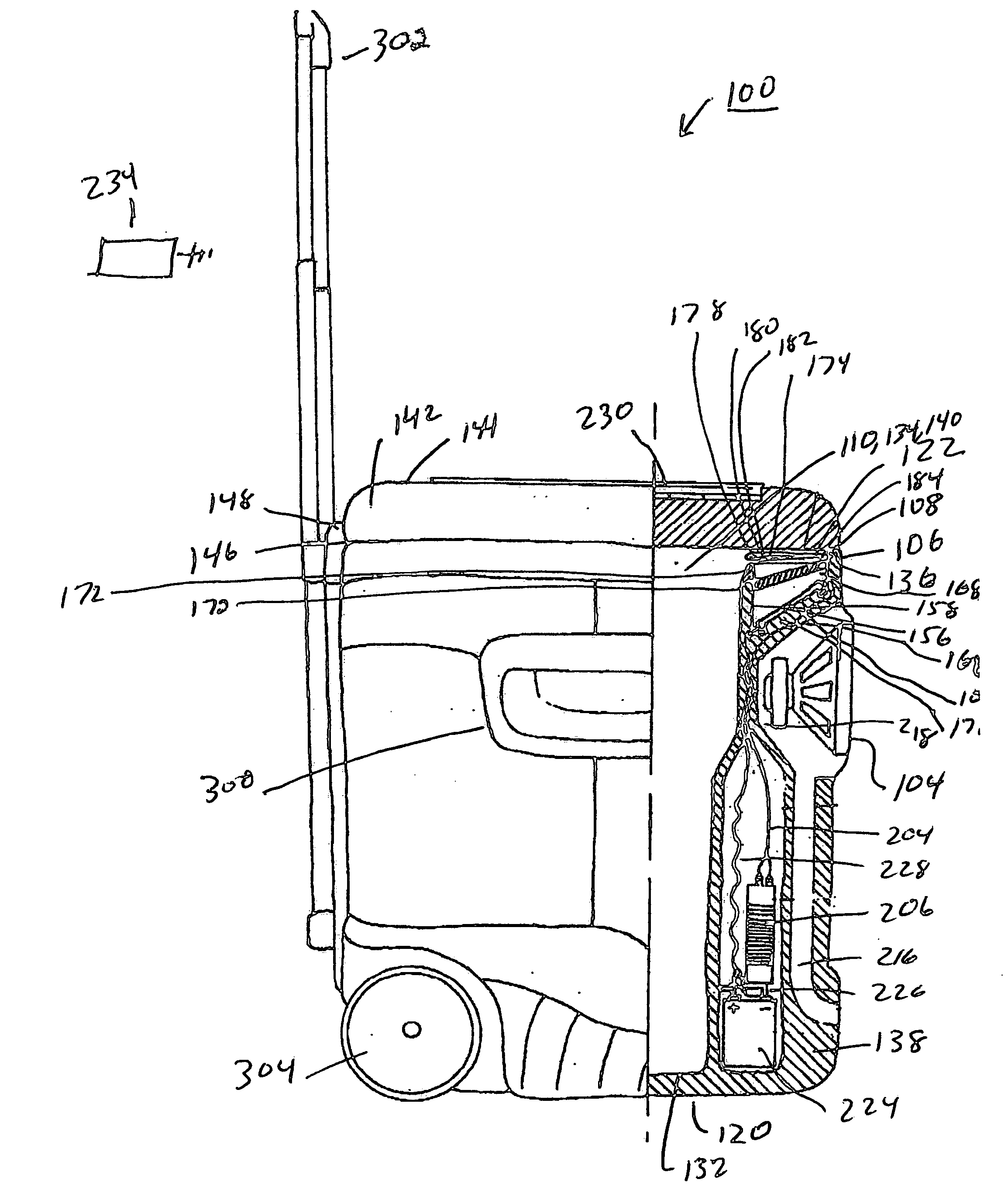 Insulated cooler with internal audio system docking station and integral speakers