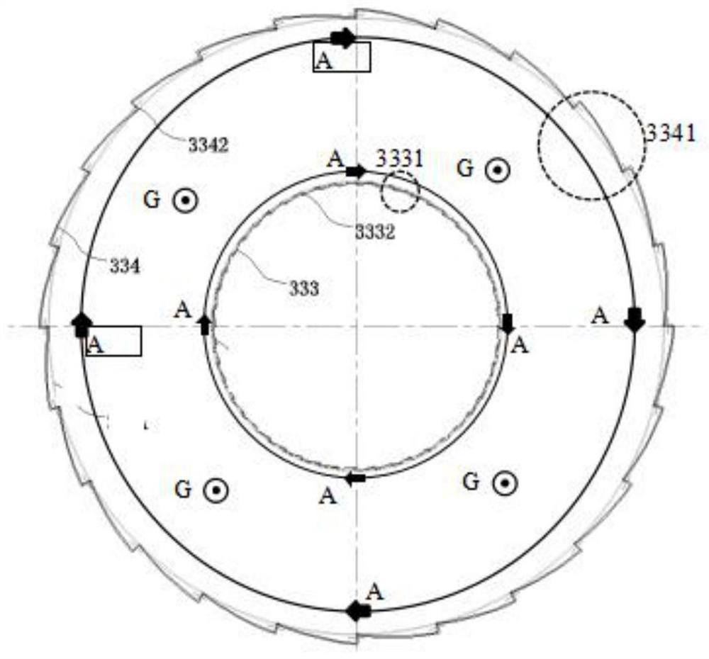 A cooling structure for the flame cylinder and the elbow of the backflow combustor