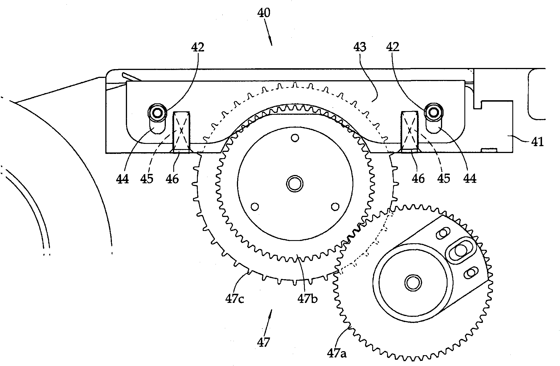 Carrier tape feeder for chip mounter