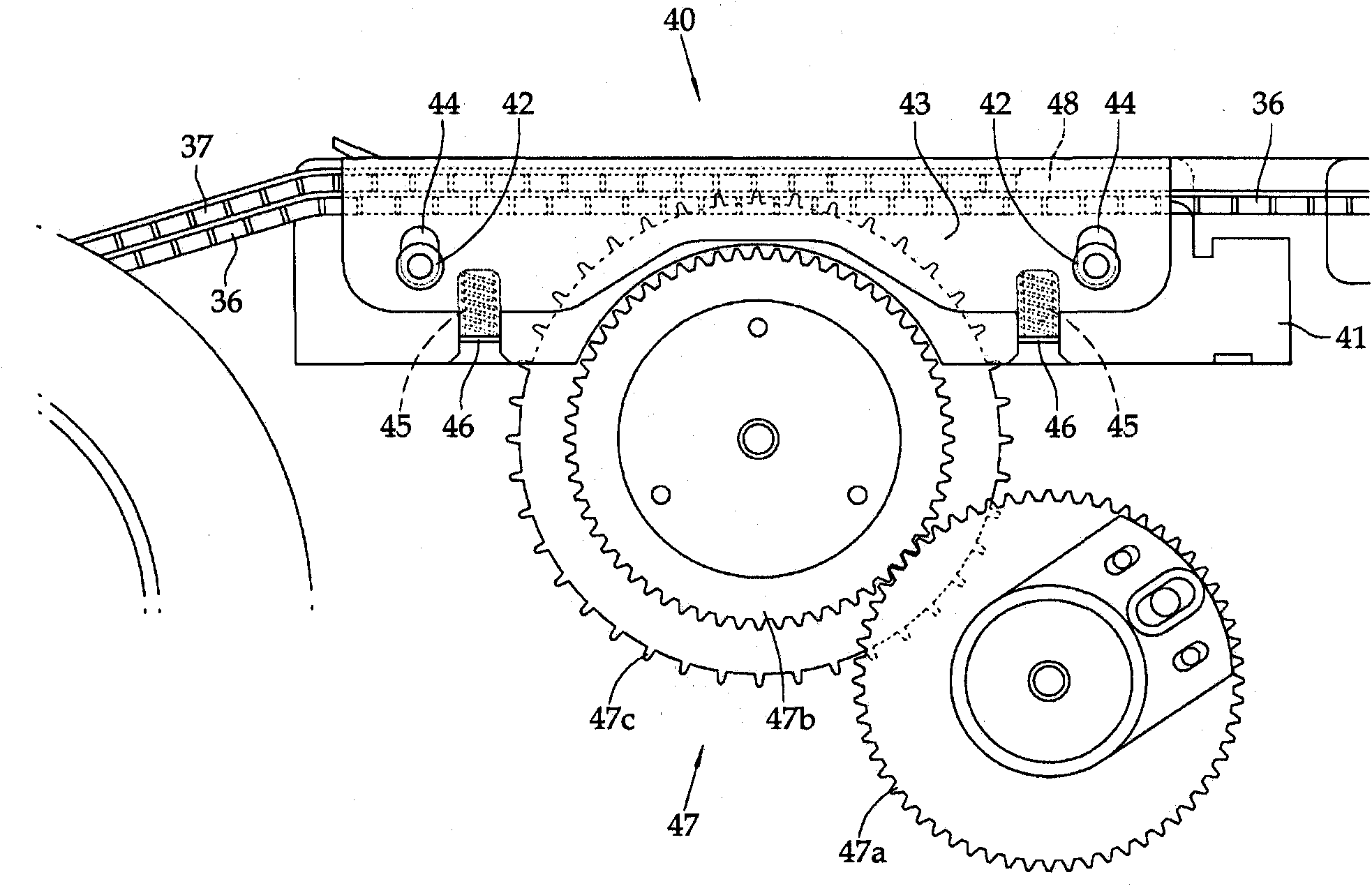 Carrier tape feeder for chip mounter