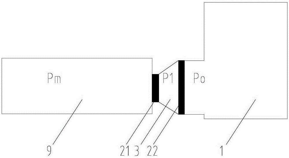 Power system used for simulation experiment of dynamic effect of coal and gas outburst