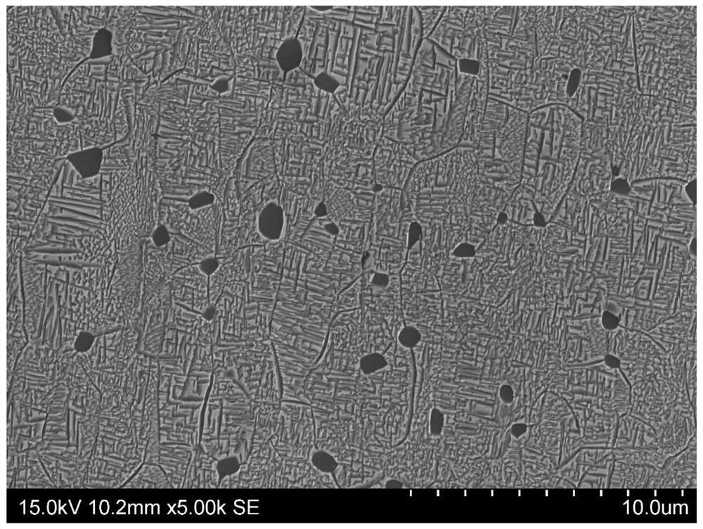 Ti-V-Mo-Zr-Cr-Al series high-strength metastable beta titanium alloy and manufacturing method thereof