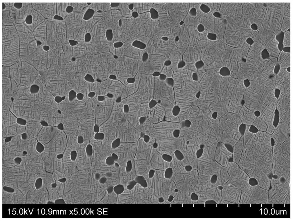 Ti-V-Mo-Zr-Cr-Al series high-strength metastable beta titanium alloy and manufacturing method thereof