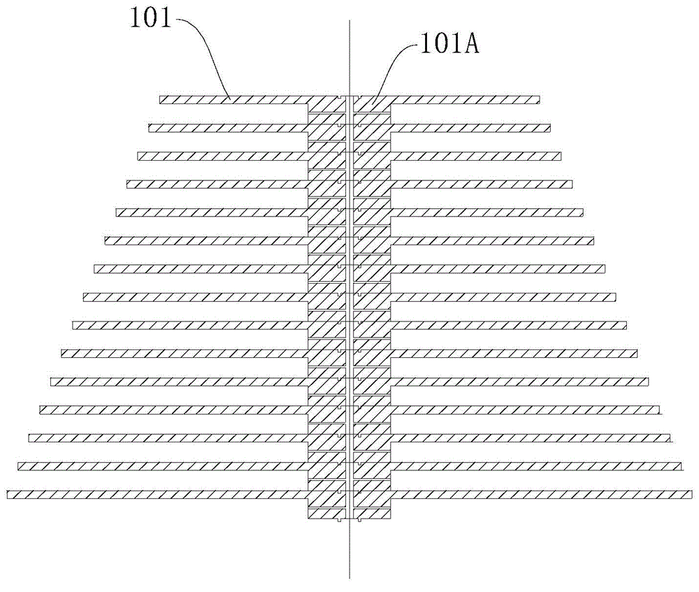 Liquid flinging device