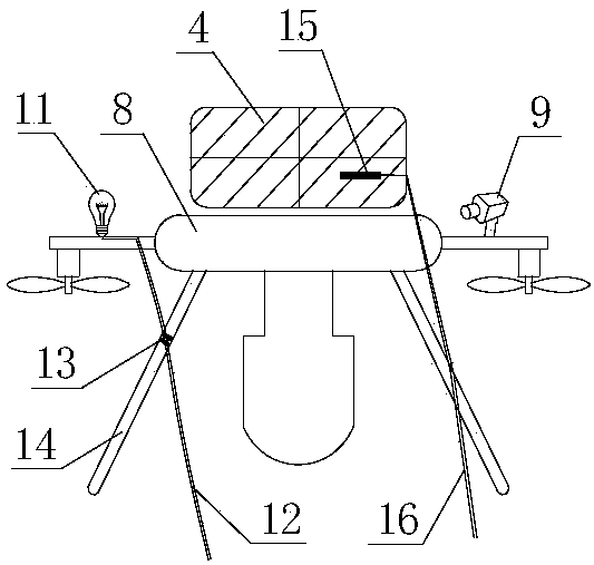 A chute blockage blasting device and method