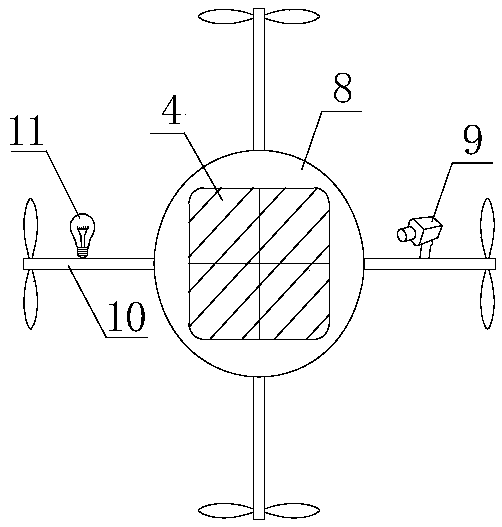 A chute blockage blasting device and method