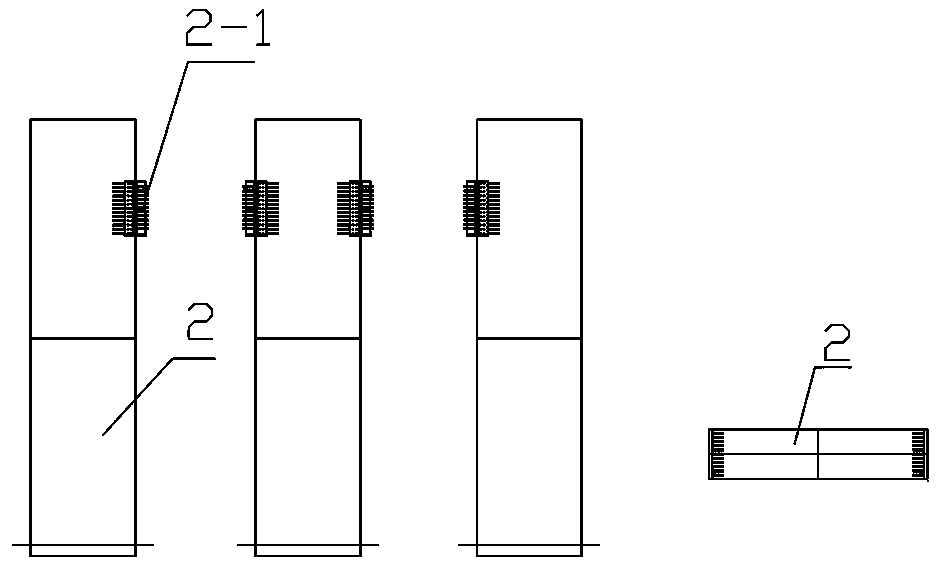 Prefabricated columnar pier and construction method thereof