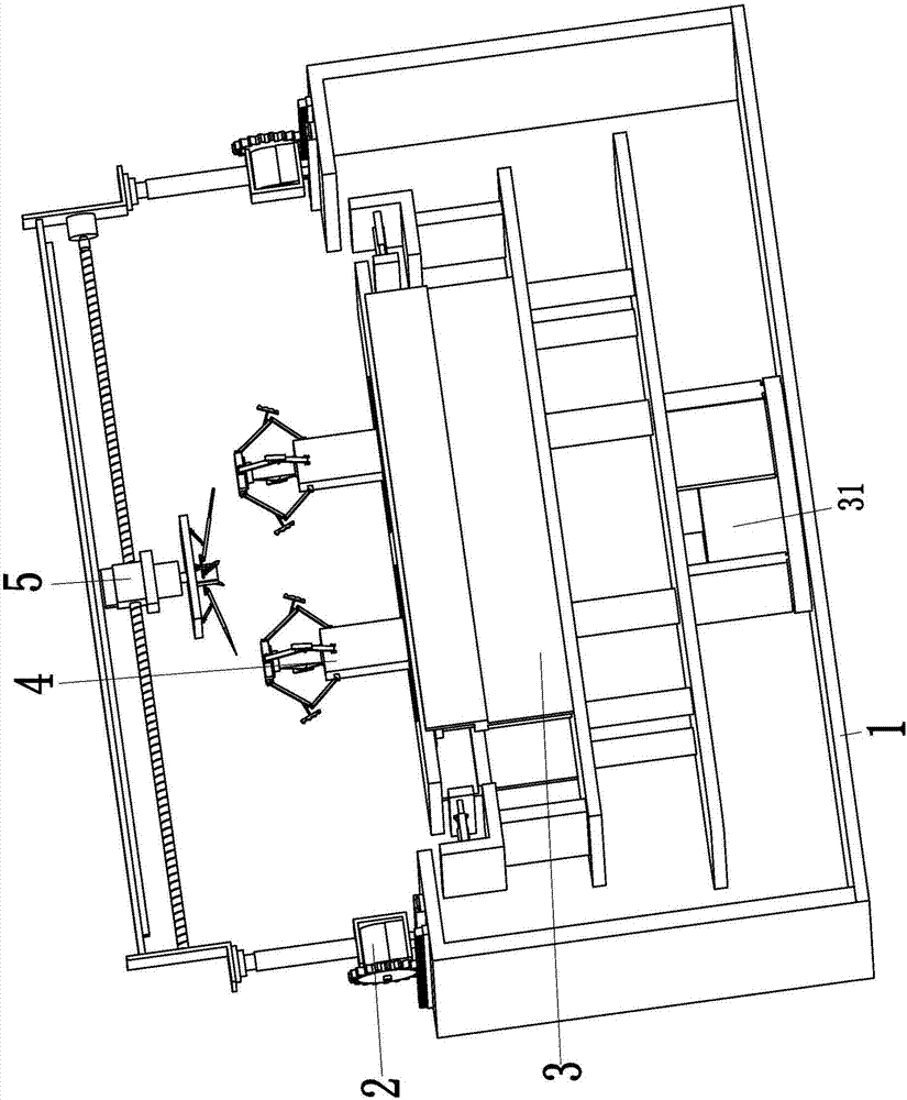 Surface intelligent processing and machining equipment for environment-friendly composite cement hollow bricks