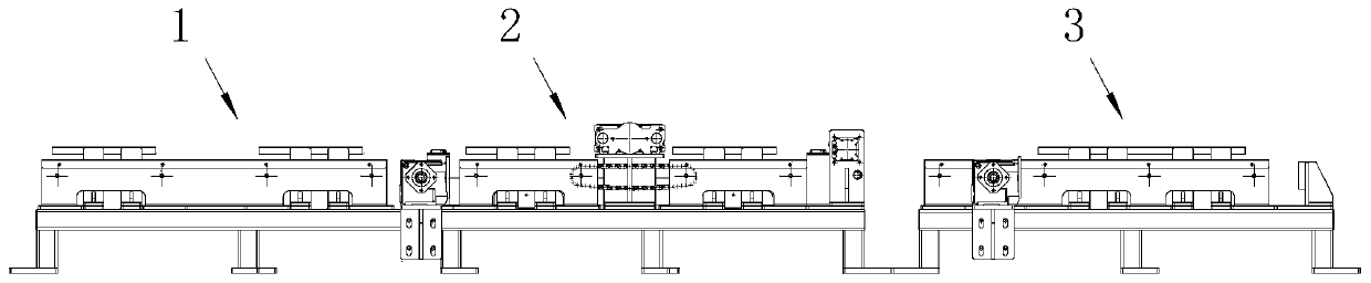 Automatic conveying flower basket buffer storage station based on AGV trolley