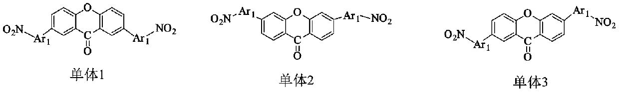 Diamine with antibacterial effect and preparation method thereof