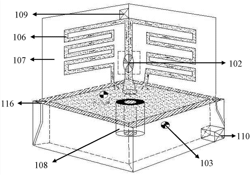 Constant temperature and constant humidity system and application thereof in alternate immersion test machine