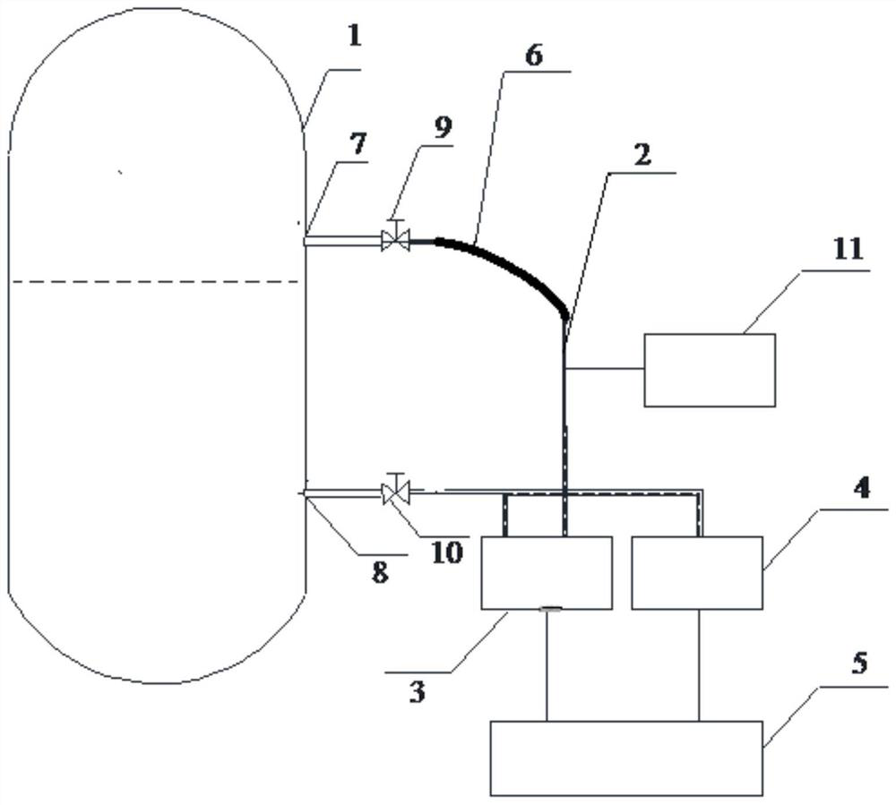 Design of a water level measurement system for a pressure stabilizer to cope with rapid pressure relief conditions