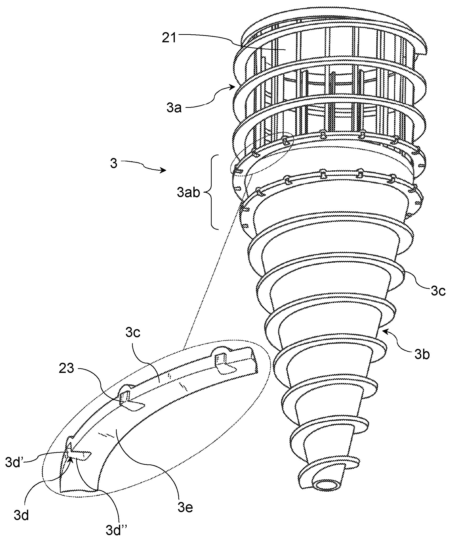 A centrifugal separator