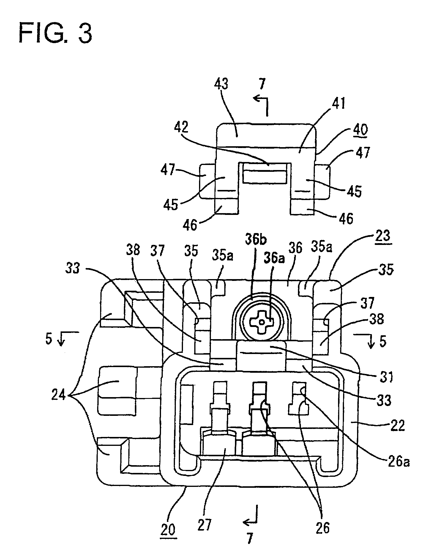 Connector, a connector assembly and an assembling method