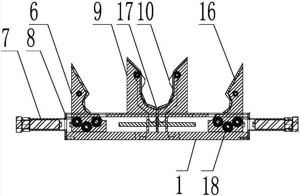 Oil pipe tripping device and method of use thereof controlled by two people in oil well workover operations