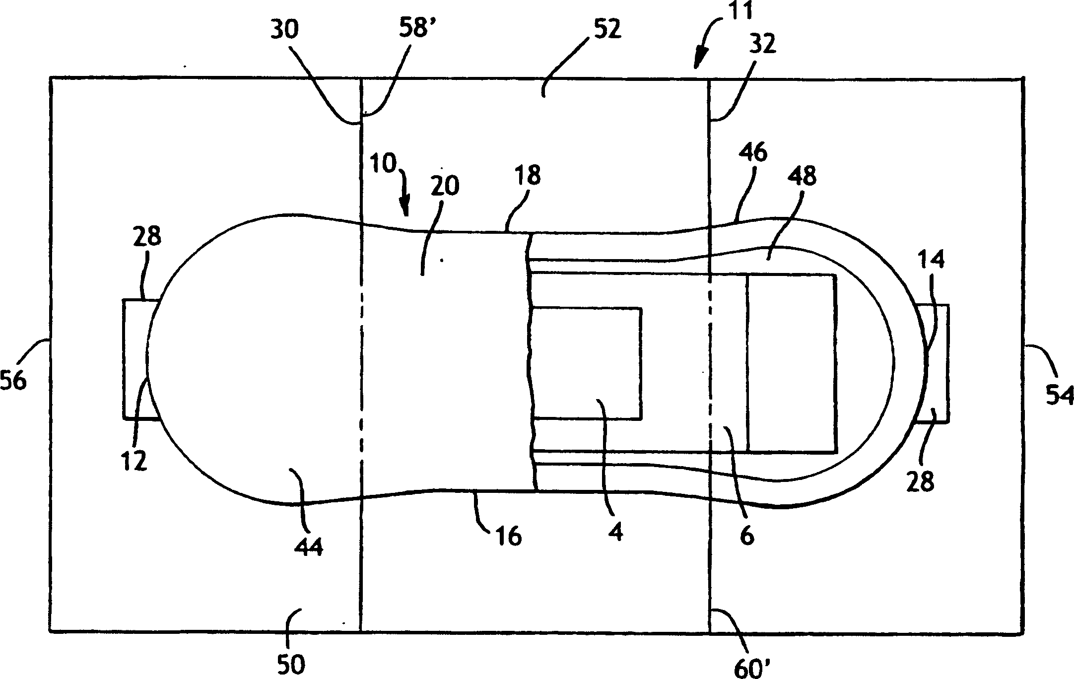 Wrapper component for personal care articles having a sensory cue for opening