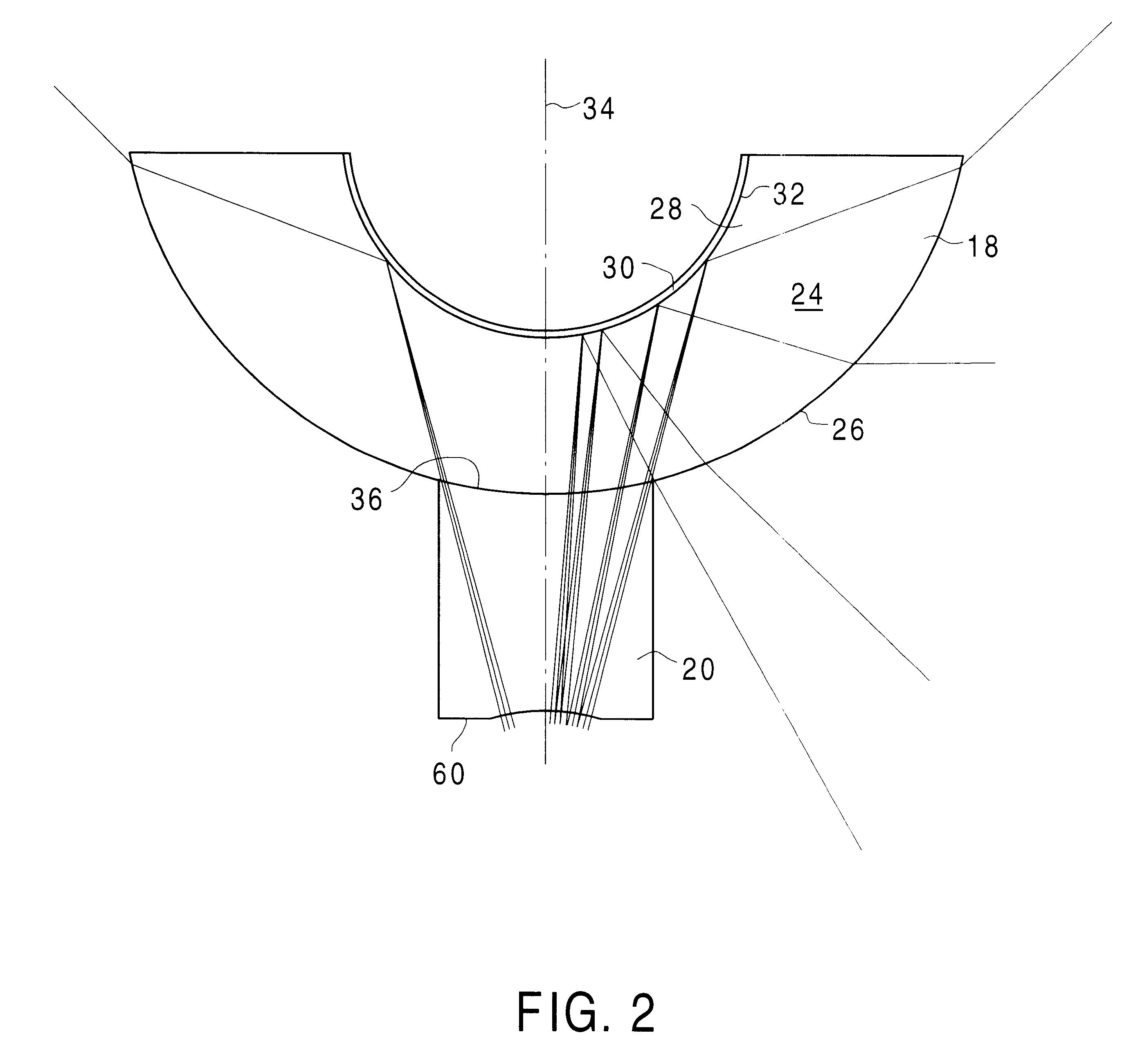 Imaging arrangement which allows for capturing an image of a view at different resolutions