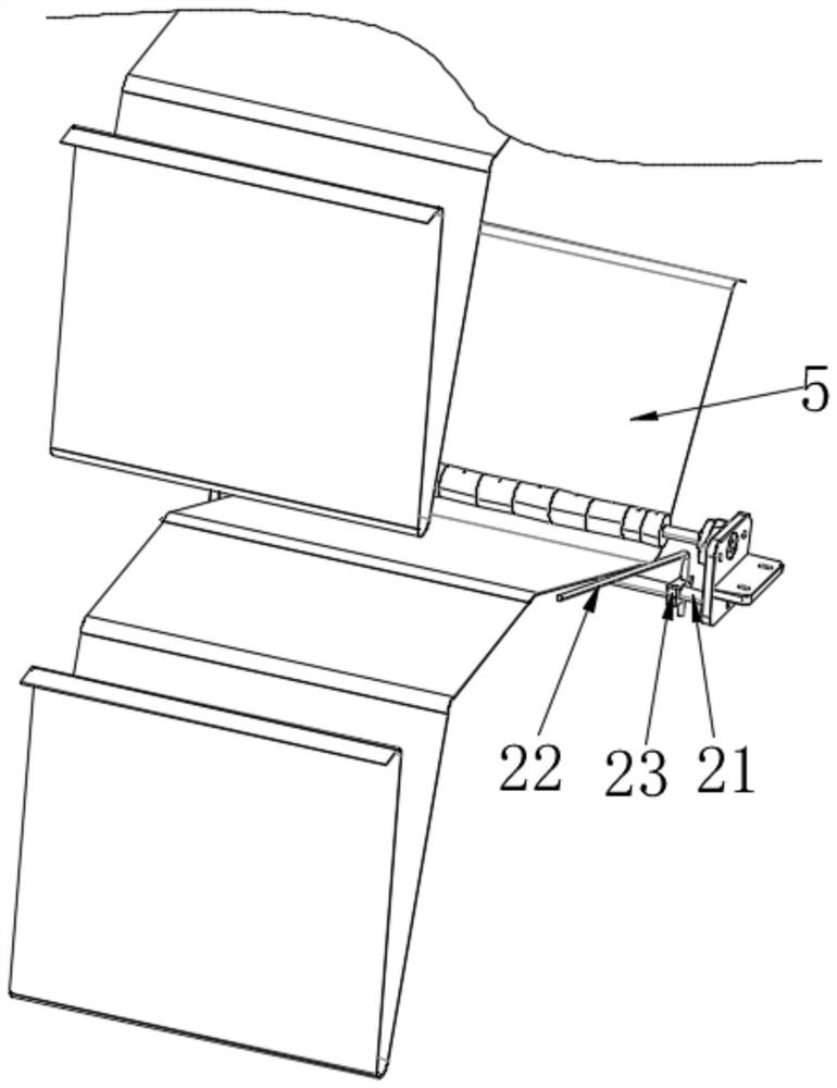 Feeding frame for abdominal pad processing