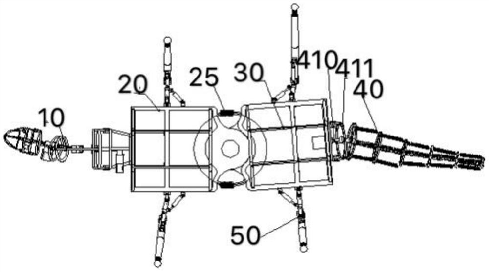 Bionic hydraulic crawling robot