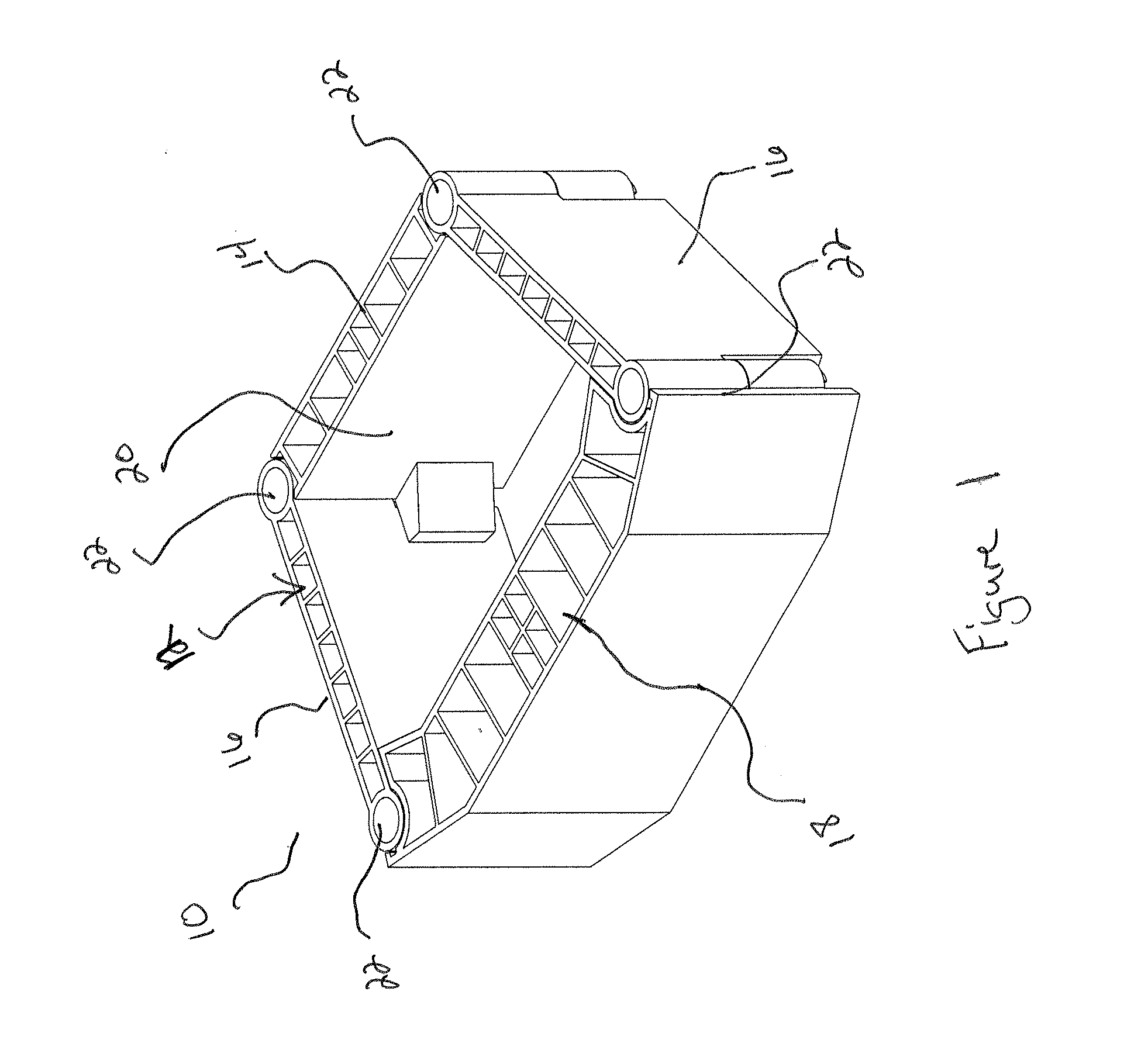 Continuous chamber mass confinement cells and methods of use thereof