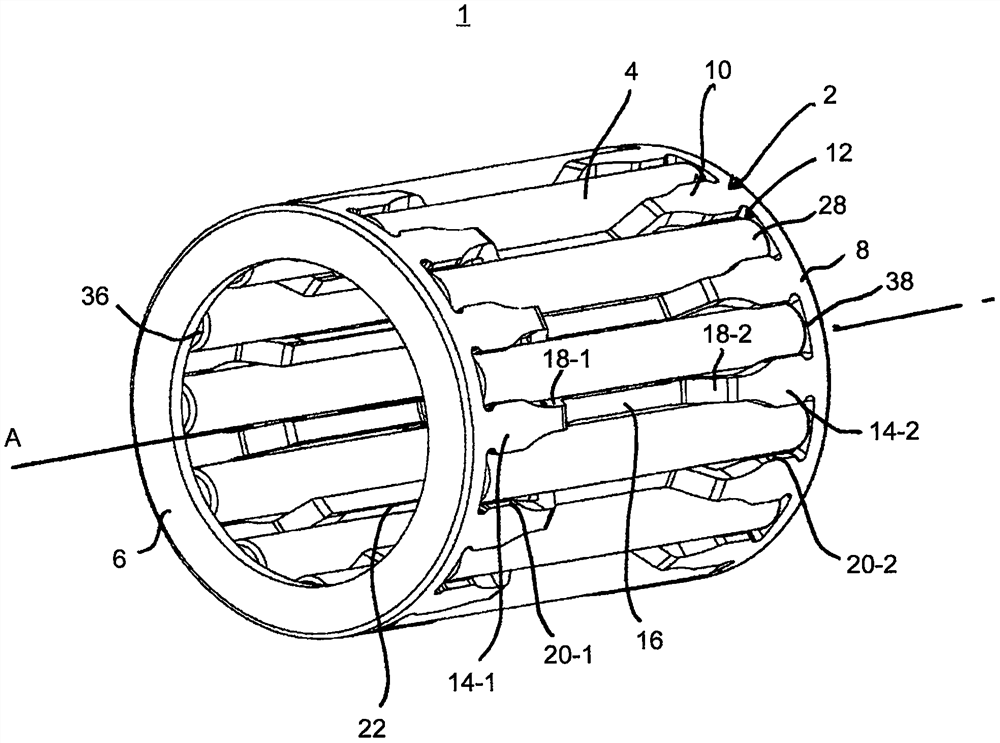 Radial cages for high speed bearings