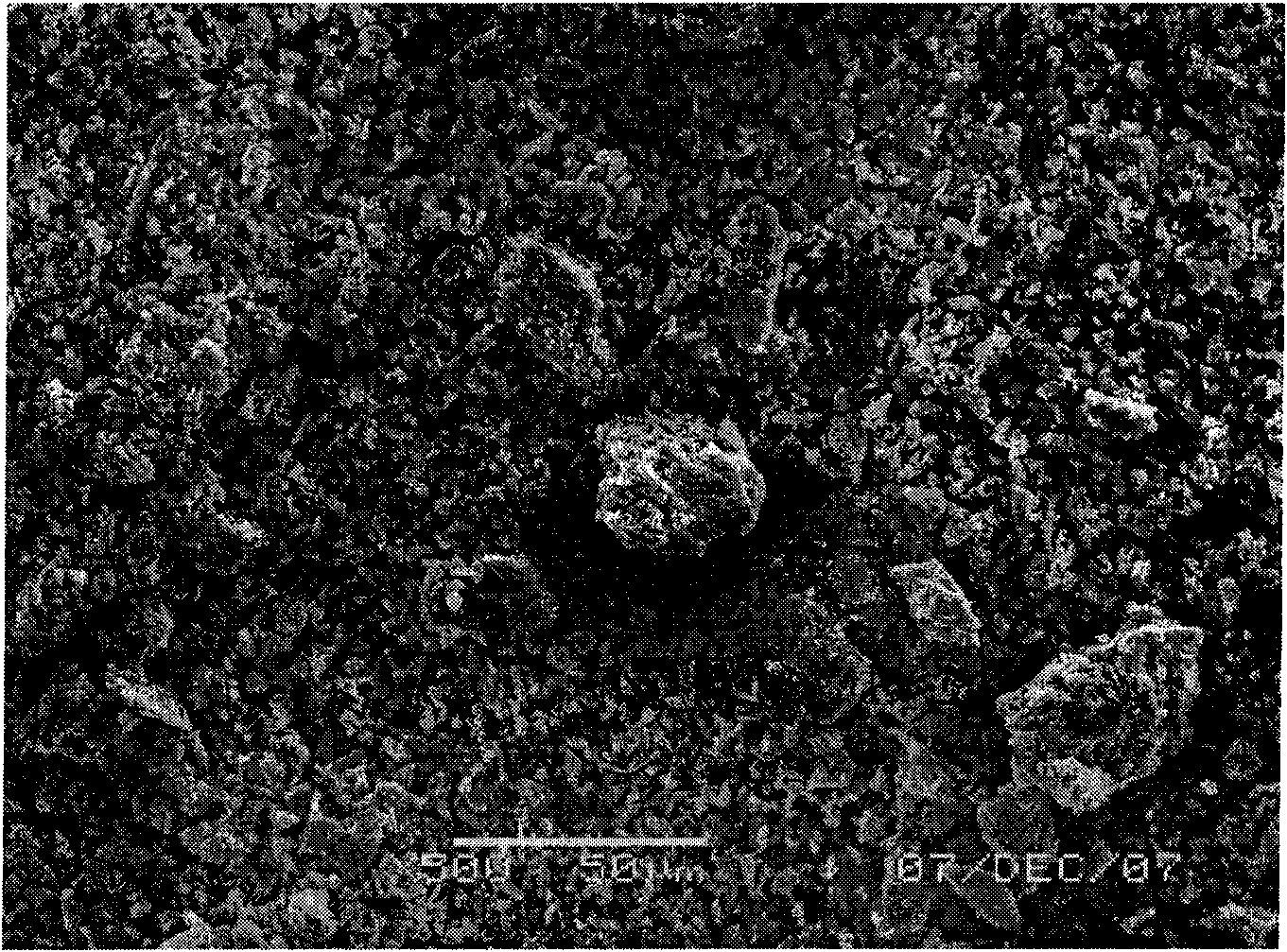 Nano-micro structure silibinin drug composite powder and preparation method thereof