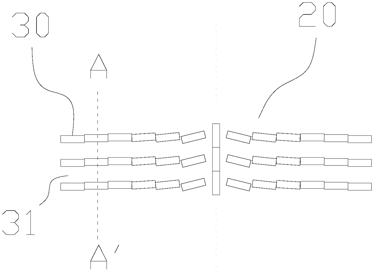 Texture structure and optical thin film