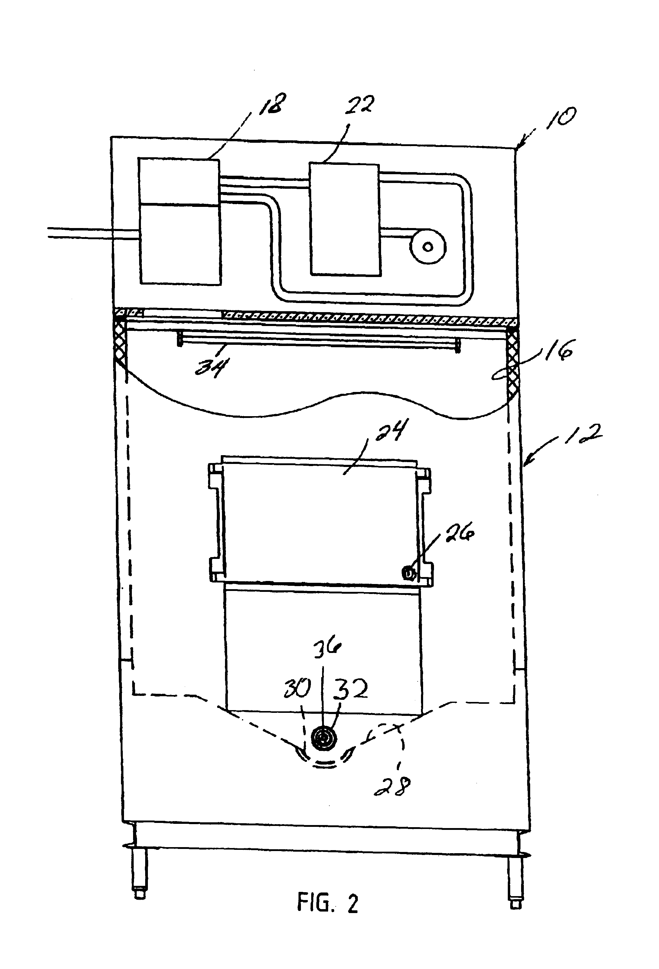 Method and apparatus for the distribution of ice