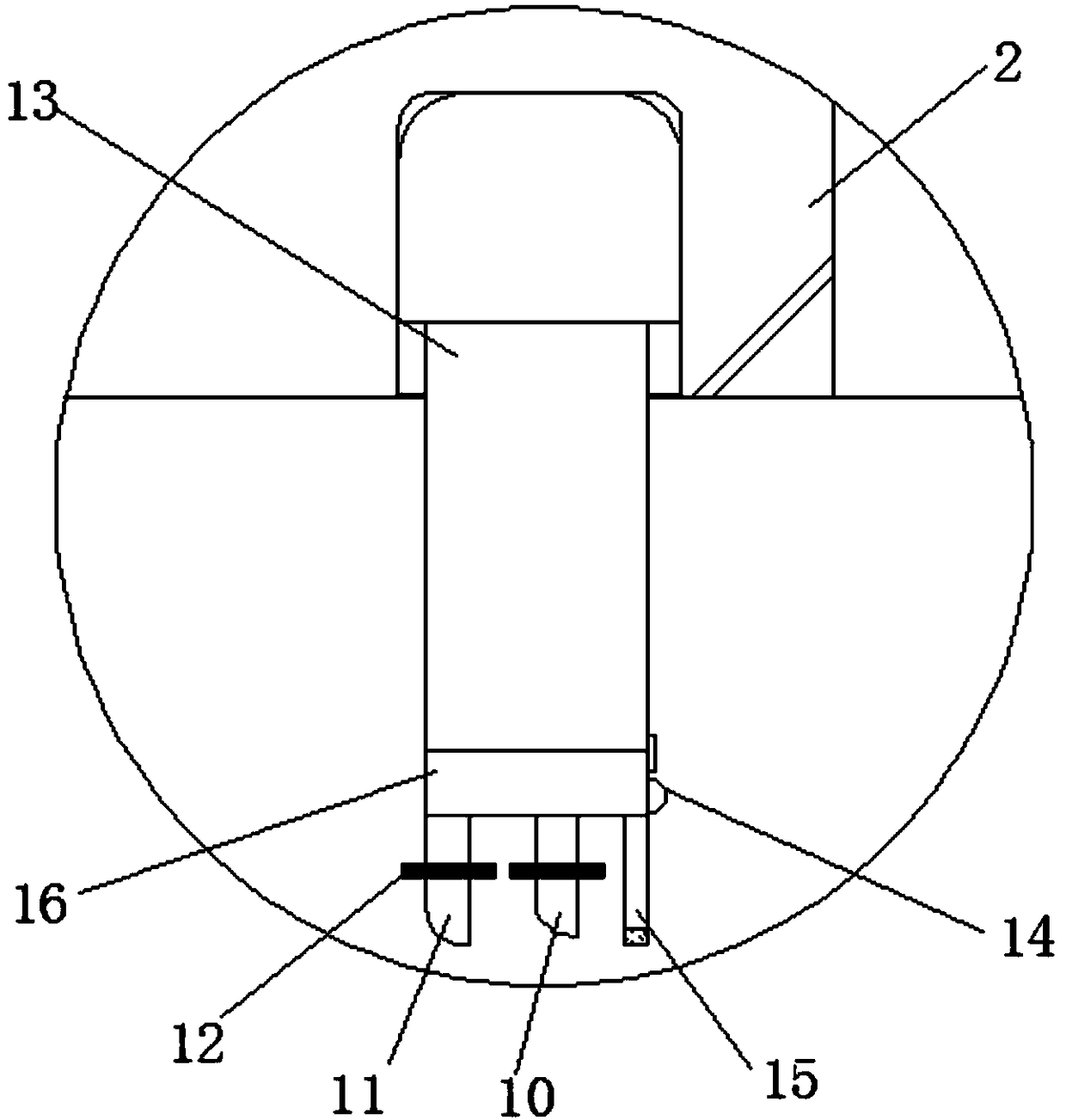 Separation process for metal stamping part