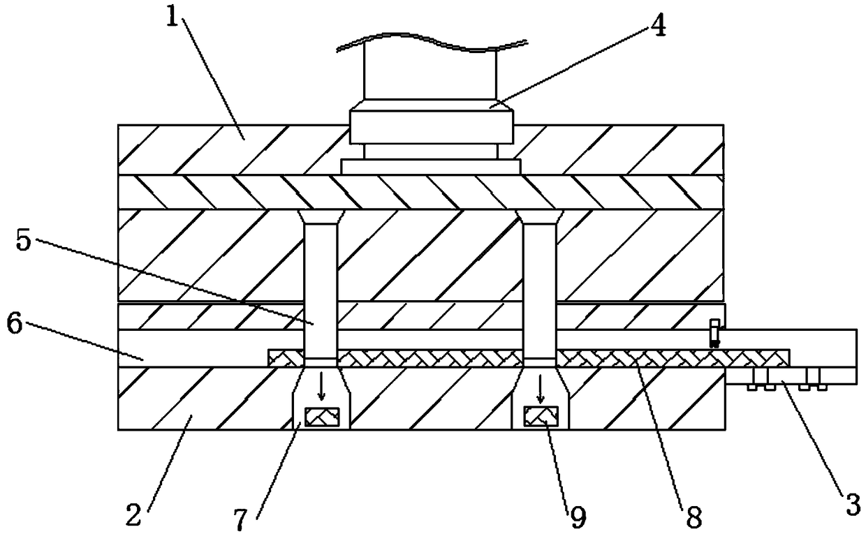 Separation process for metal stamping part