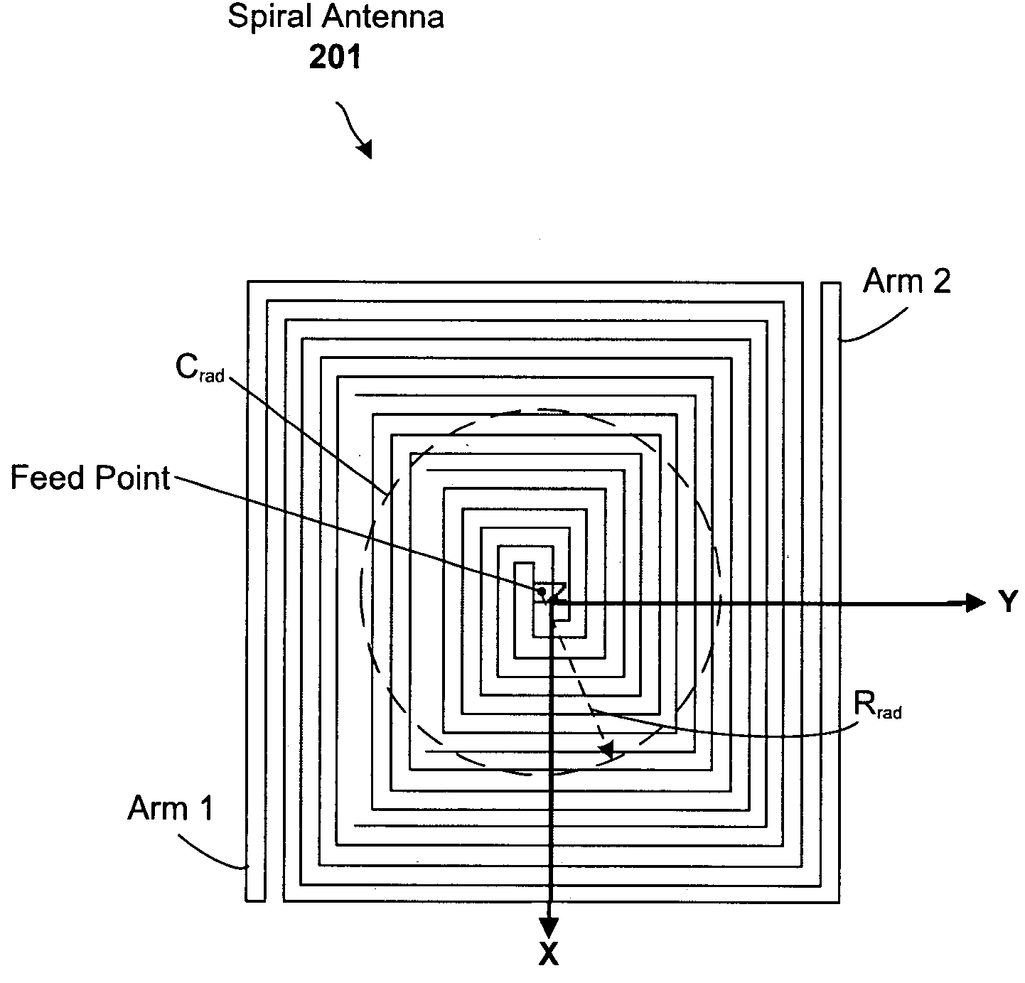 Dispersive antenna for RFID tags