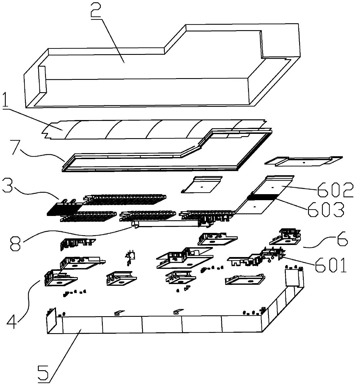 A prefabricated decorative ceiling