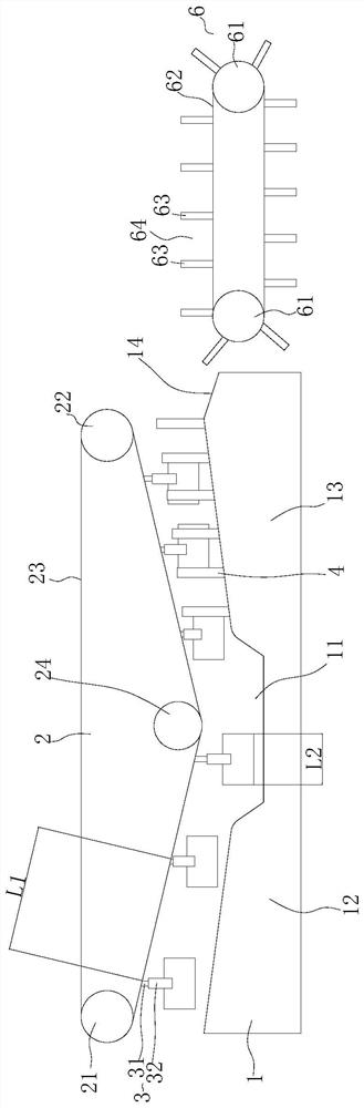 Insulation board machining device and machining method