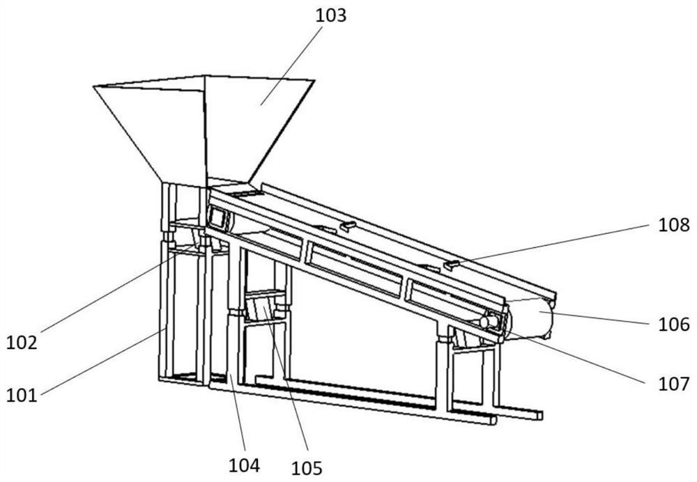 Automatic crab sorting device