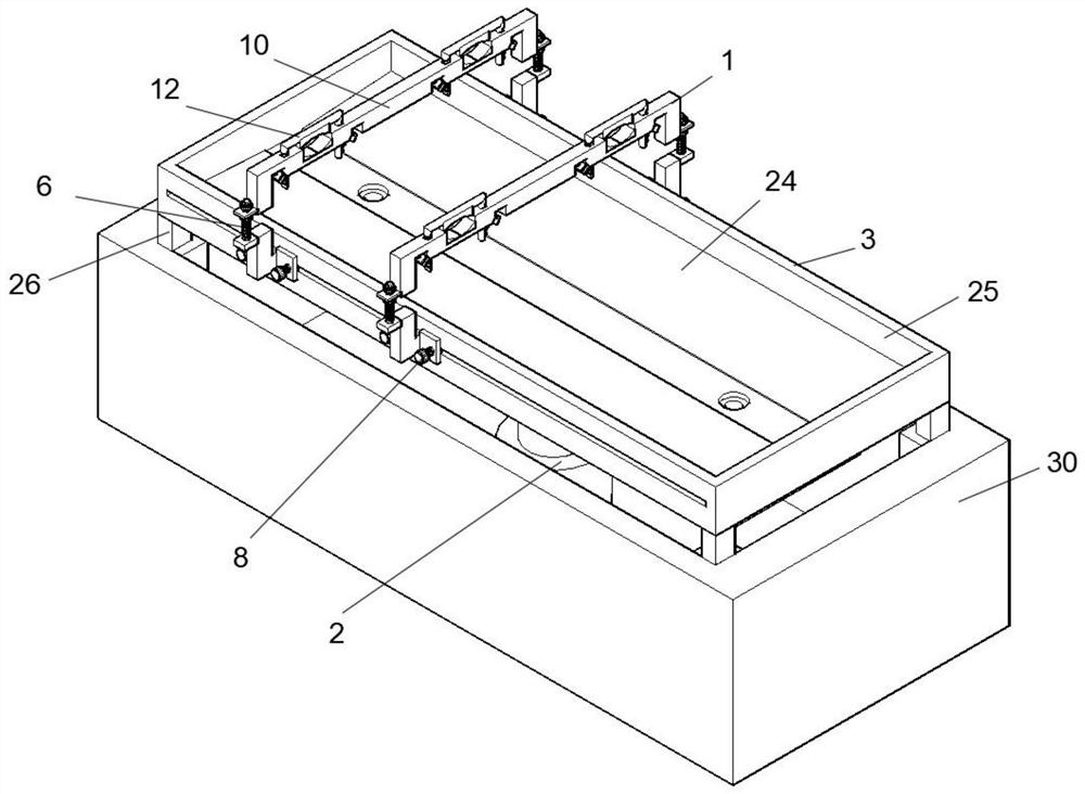 Animal experiment table for improving experiment efficiency